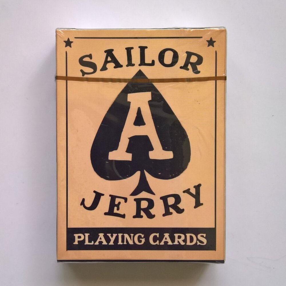 NEW RARE Sailor Jerry Spiced Rum Tattoo Pinup Playing Cards Sealed